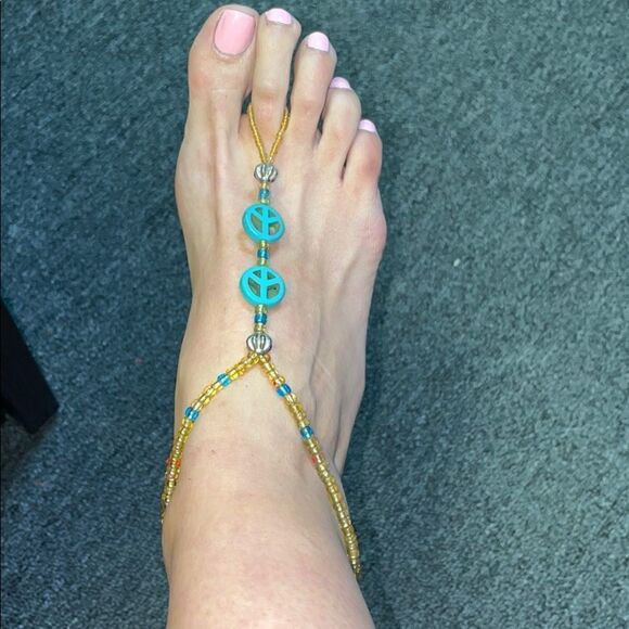 Beaded Sun sandals  - Picture 7 of 10